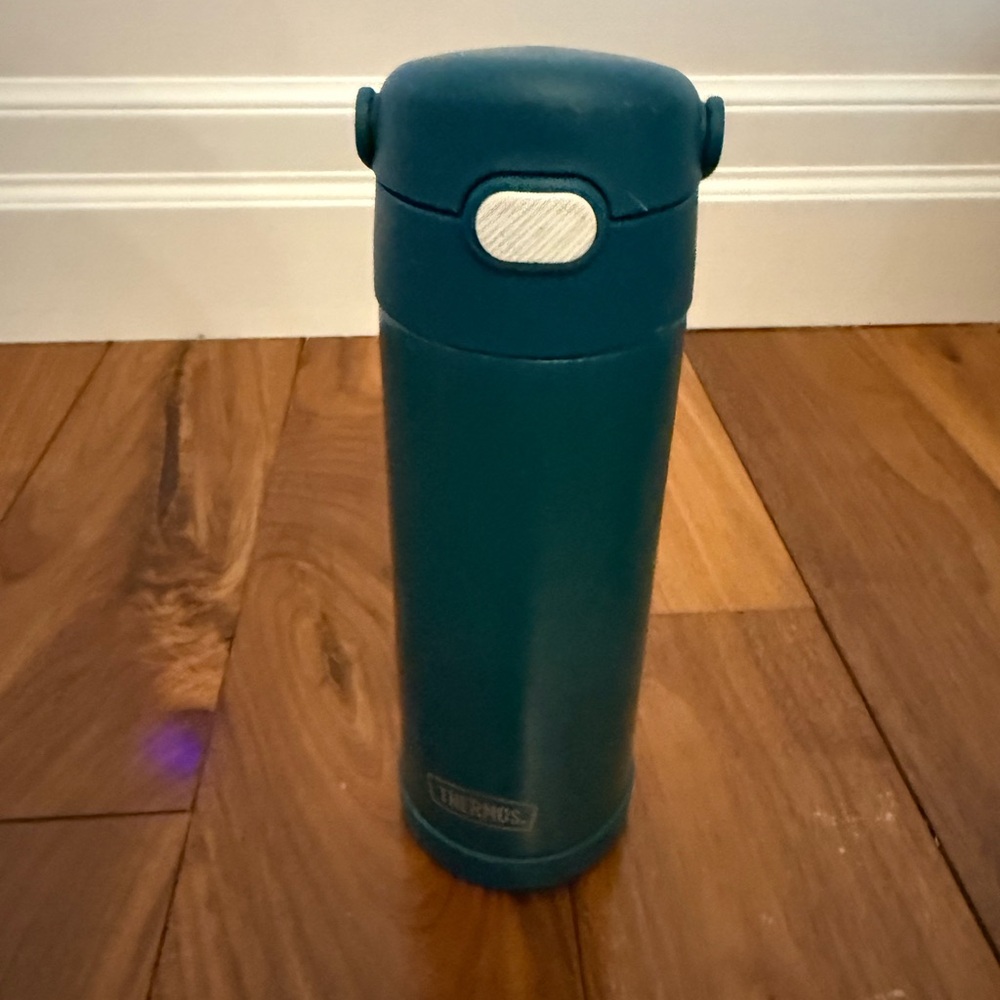 Teal Thermos Brand Travel Mug
